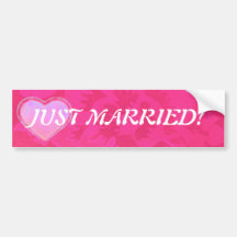 Rosen-Fantasie BRAUT Auto Sticker