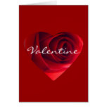 Rosen-HerzValentine Karten