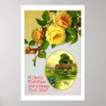 Rosen und Ansicht Plakate