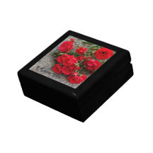 Rosen und Liebe-Geschenk-Kasten Geschenkbox