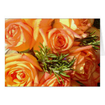 Rosen und Rosemary-Anmerkungs-Karte