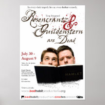Rosencrantz u. Guildenstern Plakat