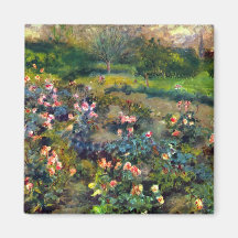 Rosenwaldung durch Pierre Renoir Kühlschrankmagnete