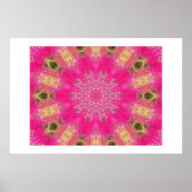 Roseous Blüte Plakat