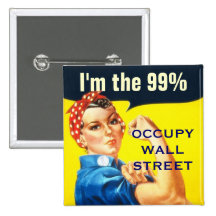 Rosie der Knopf des Nieteneinschlägers OWS Buttons