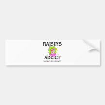 Rosinen-Süchtiger Autosticker