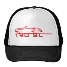 Rot 190SL Netzmütze