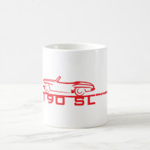 Rot 190SL Tee Tassen