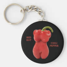 Rot - heißer Chili-Pfeffer Schlüsselbänder