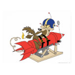 Rot Rocket Wile E. Coyote Launching poster