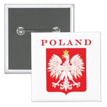Rot-Schild Polens Eagle Anstecknadelbuttons