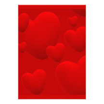 ROT ÜBERLAGERTER LIEBE-MOTIVIEREND SCHATZ der HERZ Individuelle Einladungen