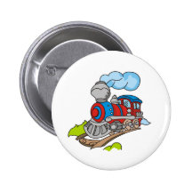 Rot und blauer Zug Buttons