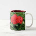 rote Blumen Tee Haferl
