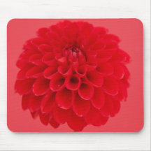 rote Dahlie Mousepad