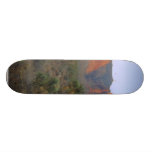 Rote Felsen berichtigen am Sonnenaufgang Personalisiertes Skateboarddeck
