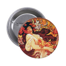 Rote Göttin Buttons