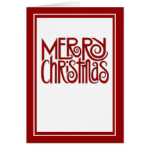 Rote Karte Text der frohen Weihnachten
