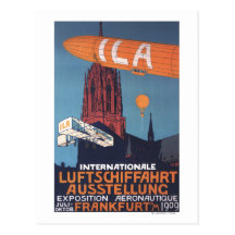 Rote Kathedrale - 1. Luftfahrtausstellung Postkarten
