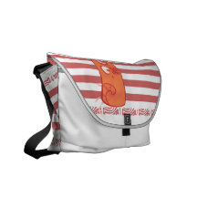 rote Katze Bote-Tasche Kuriertasche