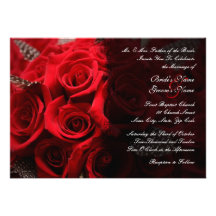 Rote Rosen, die Einladung 2 Wedding sind