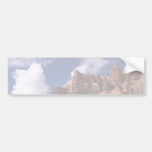 Rote Schlucht Auto Sticker