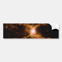 Rote Spinnen-Nebelfleck-Raum Auto Sticker