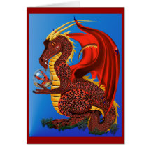 Rote Vermögens-Drache-Karte