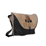 Rote/weiße Kätzchen-Bote-Tasche Kuriertasche