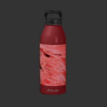 rote Welle - Wasser-Flasche trinkflaschen