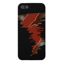 roter Blitztornado iPhone 5 Case