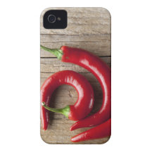 Roter Chili-Pfeffer iPhone 4 Case-Mate Hülle