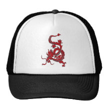 Roter Drache - Jahr des Drachen Kultmütze