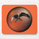 Roter Drachen-Raubvogel Mauspads