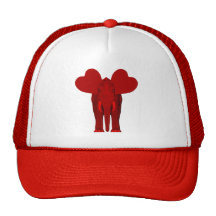 Roter Elefant Truckerkappen