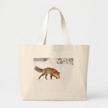 Roter Fox Tragetasche