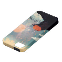 Roter Fox-Träumen iPhone 5 Etui