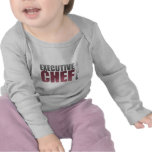 Roter Führungskraft-Koch Shirts