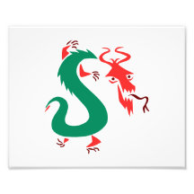 roter grüner abstrakter Chinese dragon.png Fotografien