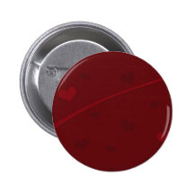 Roter Hintergrund mit Herzen Button