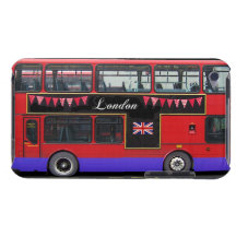 Roter London-Bus-Doppeldecker iPod Touch Hüllen