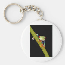 roter mit Augen Baumfrosch Schlüsselanhänger