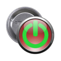 Roter Power-Knopf Buttons