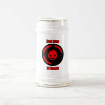 Roter Ring des Todes Kaffee Tasse
