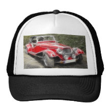 Roter Roadster Kultkappe