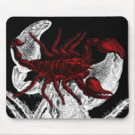 Roter Skorpion - Mousepad