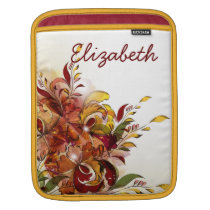 Roter Sommer BlumenIpad Hülse ipad sleeves