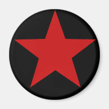 Roter Stern Magnete