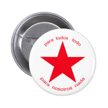 Roter Stern Zapatista Buttons