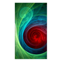 Roter Sturm-abstrakte Kunst-Geschäfts-Karte Visitenkartenvorlage